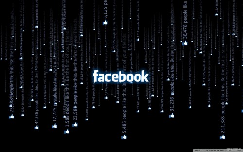 Facebook matrix wallpaper 1920x1200