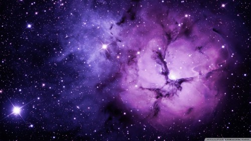 Purple nebula wallpaper 1920x1080