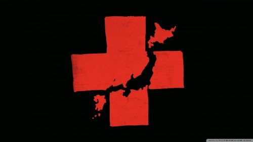Red cross japan relief wallpaper 1920x1080