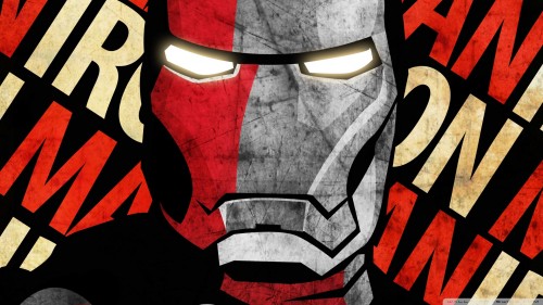 Shepard fairey iron man poster by ifdeathinspired wallpaper 1920x1080