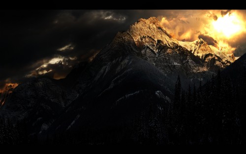 Mountain of light 1920 x 1200