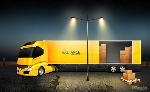 Renault Radiance Truck Trailer by zaib