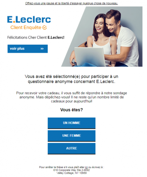ELeclerc client enquete