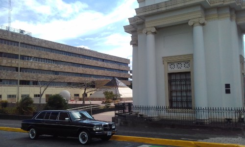 Supreme Court Justice building San Jose Costa Rica MERCEDES LIMO