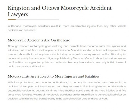 Barapp Personal Injury Lawyer
130 Ontario St, lower level,
Kingston, ON K7L 2Y4
(613) 777-1506

https://bpilaw.ca/personal-injury-lawyers-kingston/