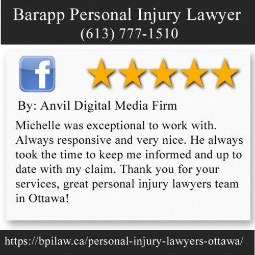 Barapp Personal Injury Lawyer
563 Gladstone Ave Suite 25B
Ottawa, Ontario, K1R 5P2
(613) 777-1510

https://bpilaw.ca/personal-injury-lawyers-ottawa/
