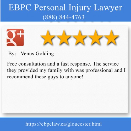 EBPC Personal Injury Lawyer
1010 Polytek Street Unit 2
Gloucester, ON K1J 9H8
(888) 844-4763

https://ebpclaw.ca/gloucester.html