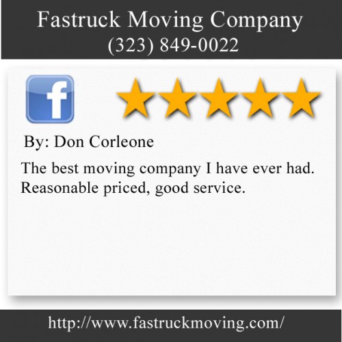 Fastruck Moving Company
11818 Riverside Dr Ste 118
Valley Village, CA 91607
(323) 849-0022

http://www.fastruckmoving.com/burbank-movers/