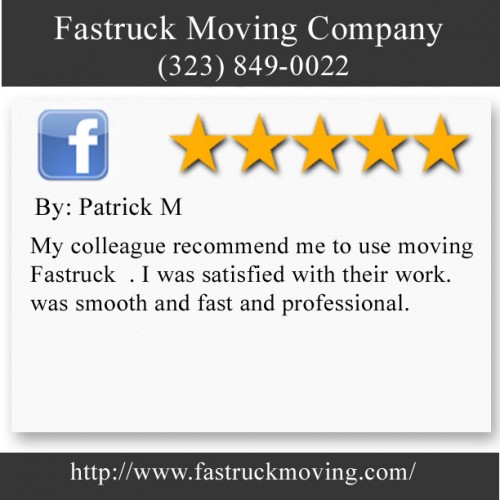 Fastruck Moving Company
11818 Riverside Dr Ste 118
Valley Village, CA 91607
(323) 849-0022

http://www.fastruckmoving.com/culver-city-movers/