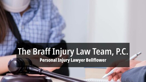 The Braff Injury Law Team, P.C.
9556 Flower St
Bellflower, CA 90706
(888) 276-6746

https://brafflawoffices.com/bellflower/