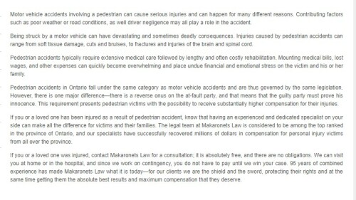 Makaronets Personal Injury Law
50 Dunlop St E 
Barrie, ON L4M 6J9
(705) 881-1512

https://makaronetslaw.ca/barrie-personal-injury-law.html