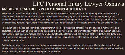 LPC - Personal Injury Lawyer Oshawa
49 Kenneth Ave Unit #B
Oshawa, ON L1G 5N3
(800) 646-4179

https://lpclaw.ca/oshawa-personal-injury-lawyer/