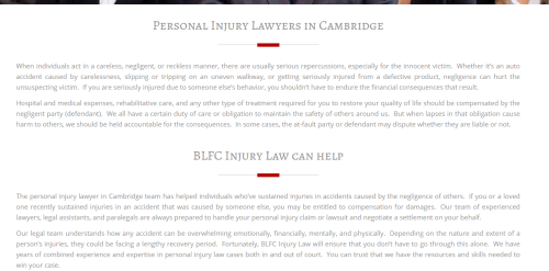 BLFC Injury Law
1001 Langs Dr Unit 4C
Cambridge, ON N1R 7K7
(226) 894-4876
https://blfclaw.ca/
