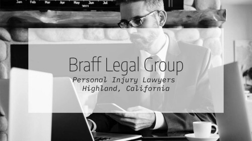 Braff Legal Group
26940 Base Line St #125
Highland, CA 92346
(909) 280-0098

https://brafflegal.com/highland/