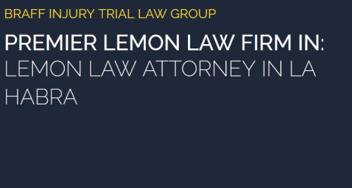 Braff Injury Trial Law Group
481 E Whittier Blvd #481A1
La Habra, CA 90631
(562) 379-9005

https://braffinjurytriallaw.com/lemon-law-attorney-in-la-habra/