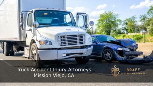 Braff Injury Law Offices
26361 Crown Valley Pkwy Suite #300
Mission Viejo, CA 92691
(888) 304-2744

https://braffinjurylawco.com/mission-viejo/