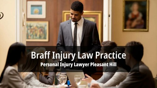 Braff Injury Law Practice
399 Taylor Blvd
Pleasant Hill, CA 94523
(888) 239-1276

https://brafflegalhelp.com/pleasant-hill/