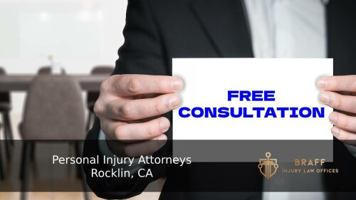 Braff Injury Law Offices
4470 Yankee Hill Rd #200
Rocklin, CA 95677
(888) 294-5691

https://braffinjurylawco.com/rocklin/