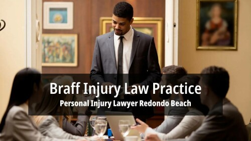 Braff Injury Law Practice
1611 S Pacific Coast Hwy
Redondo Beach, CA 90277
(424) 327-8641

https://brafflegalhelp.com/redondo-beach/