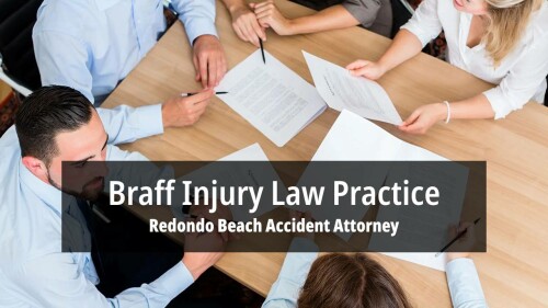 Braff Injury Law Practice
1611 S Pacific Coast Hwy
Redondo Beach, CA 90277
(424) 327-8641

https://brafflegalhelp.com/redondo-beach/
