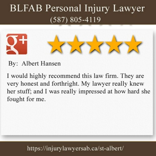 BLFAB Personal Injury Lawyer
200 Carnegie Dr
St Albert, AB T8N 5A8
(587) 805-4119