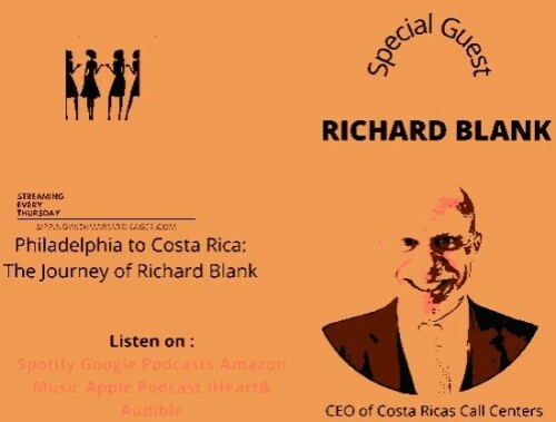Sippin with Maria and Teka Gee podcast guest Richard Blank Costa Ricas Call Center