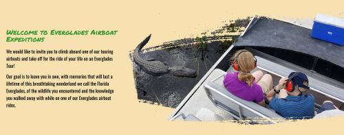 Everglades Airboat Expeditions
17696 SW 8th Street
Miami, FL 33194
(305) 382-0334